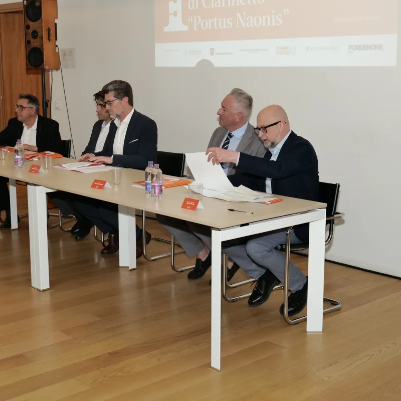 Conferenza stampa 5° Festival Internazionale di Clarinetto 