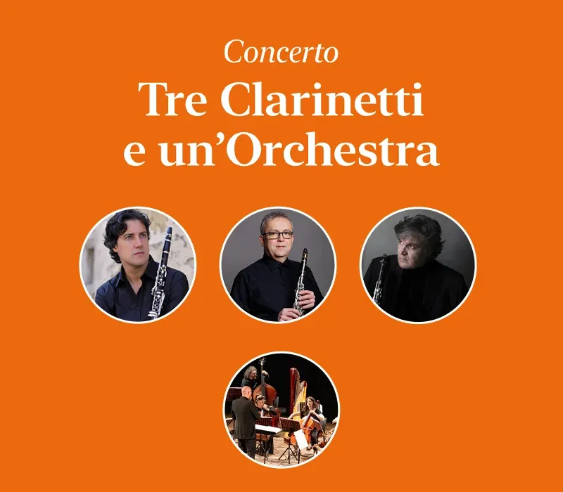 Tre Clarinetti e un'orchestra elenco